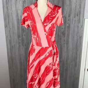 Diane Von Furstenberg 6 wrap dress